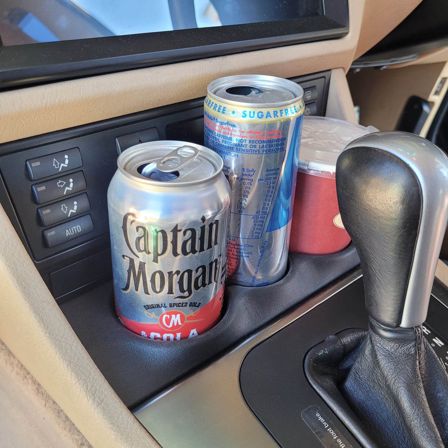 BMW E39 Triple Front Cup Holder