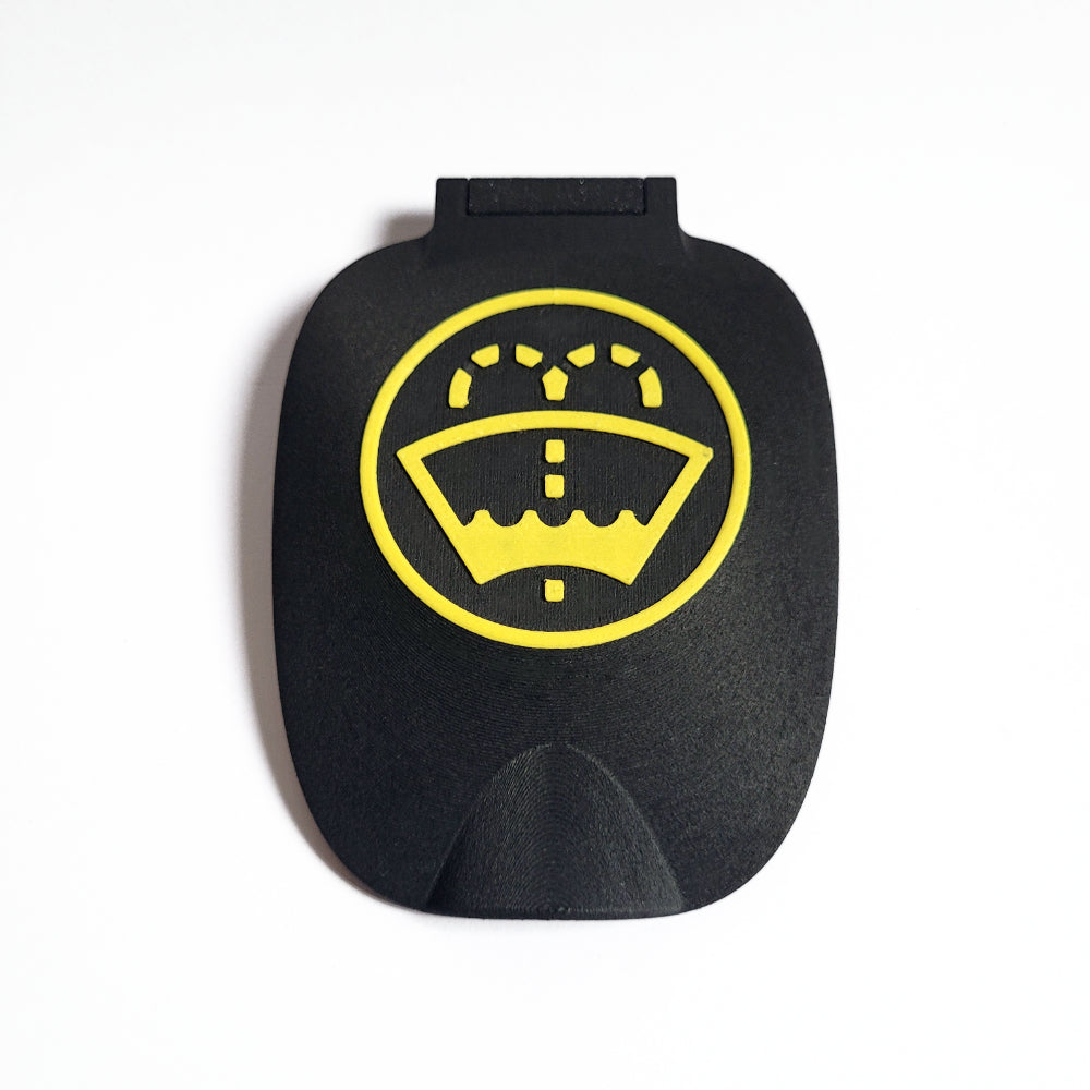 Black with yellow logo VE-VF washer reservoir cap for VE-VF commodore
