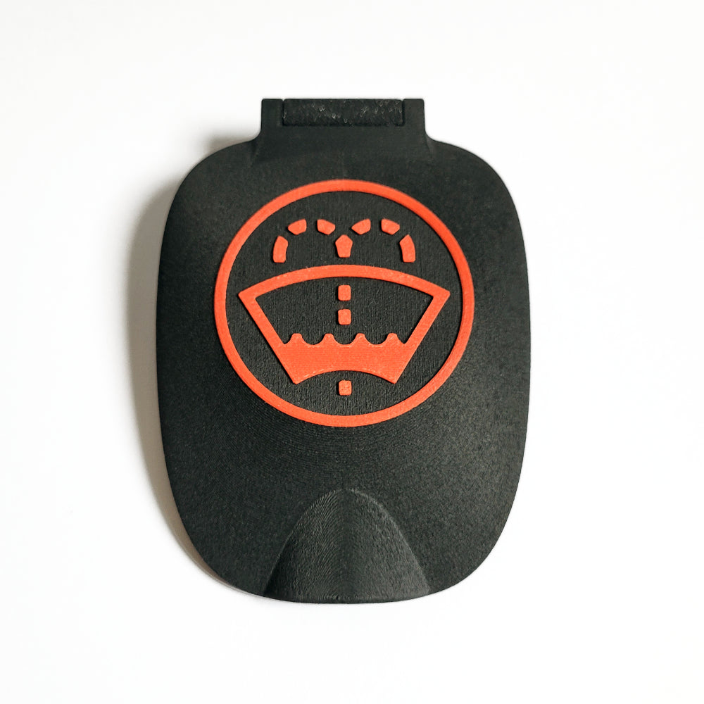 Black with red logo VE-VF washer reservoir cap for VE-VF commodore