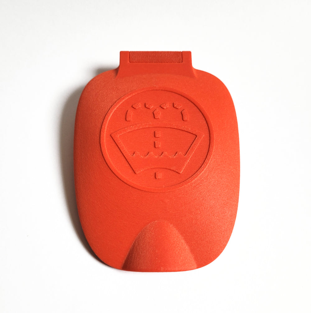 Red VE-VF washer reservoir cap for VE-VF commodore