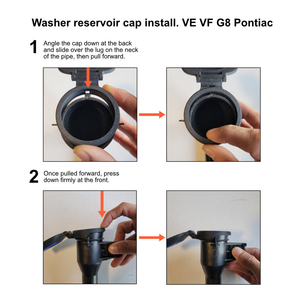 Windshield Washer Reservoir Cap – Replaces GM92191916 – Holden VE/VF, Chevy SS, Pontiac G8, Caprice PPV (2006–2017)