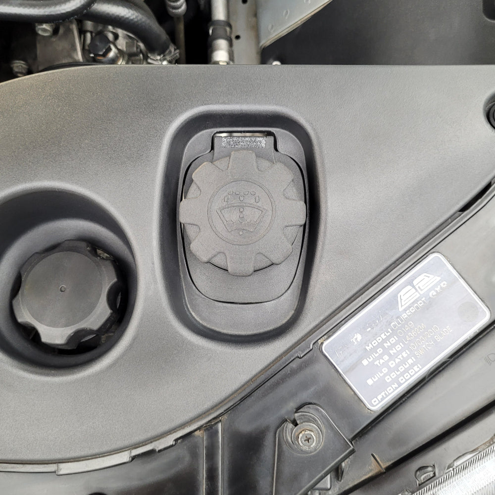 Twist lock type VE-VF washer reservoir cap