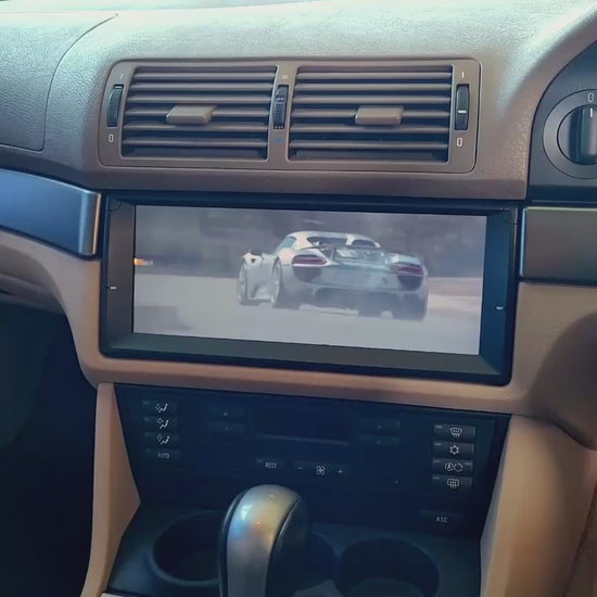 BMW E39 head unit video playing