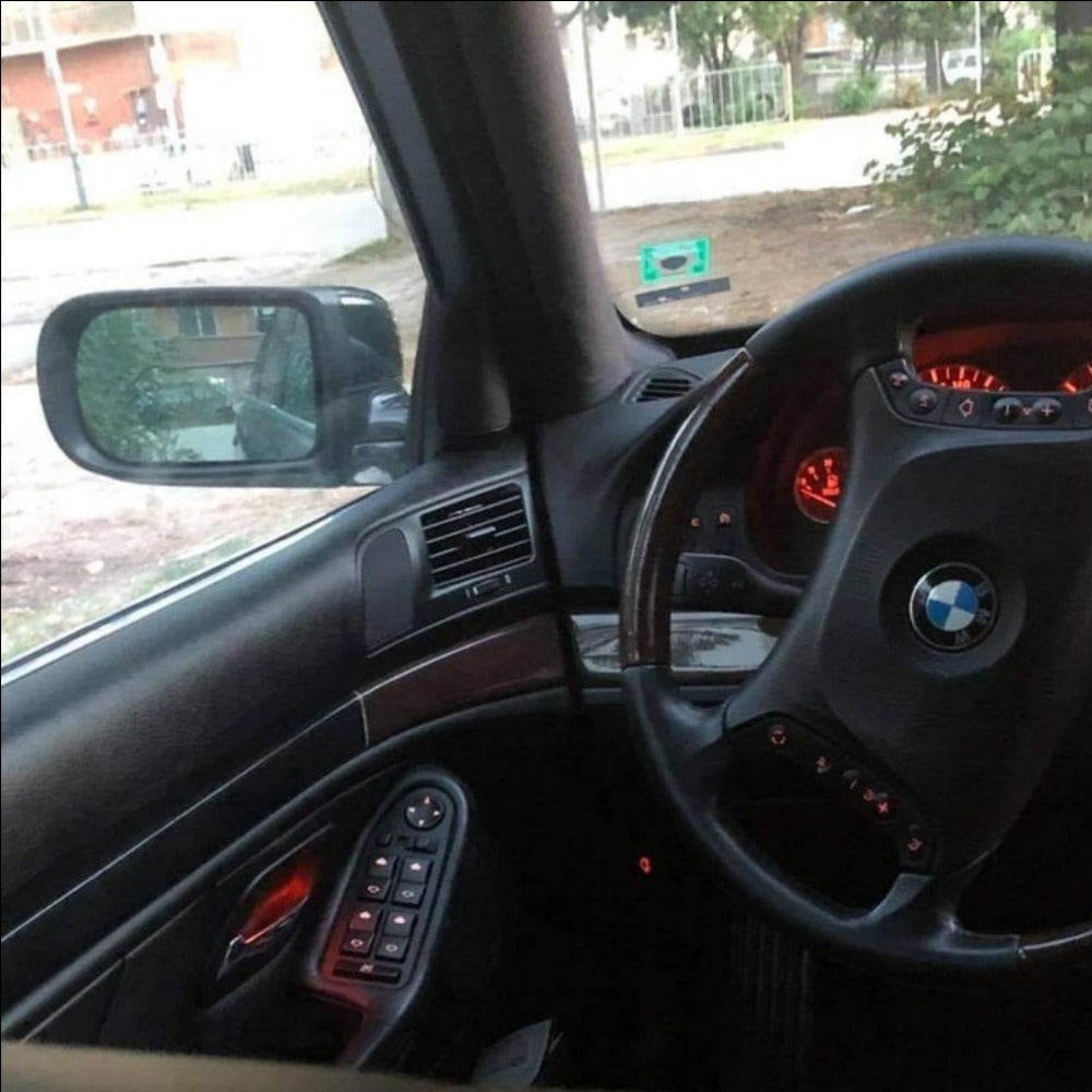BMW E39 Aydınlatmalı kapı kolları (Yalnızca 2 ön kapı seti)