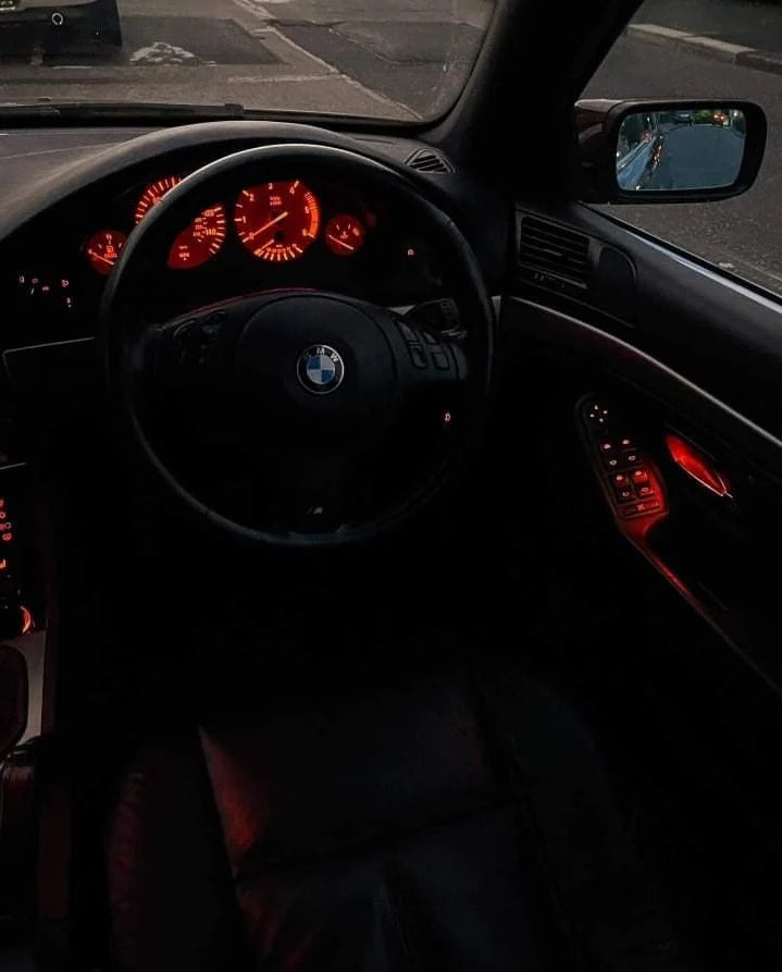 BMW E38 发光门把手